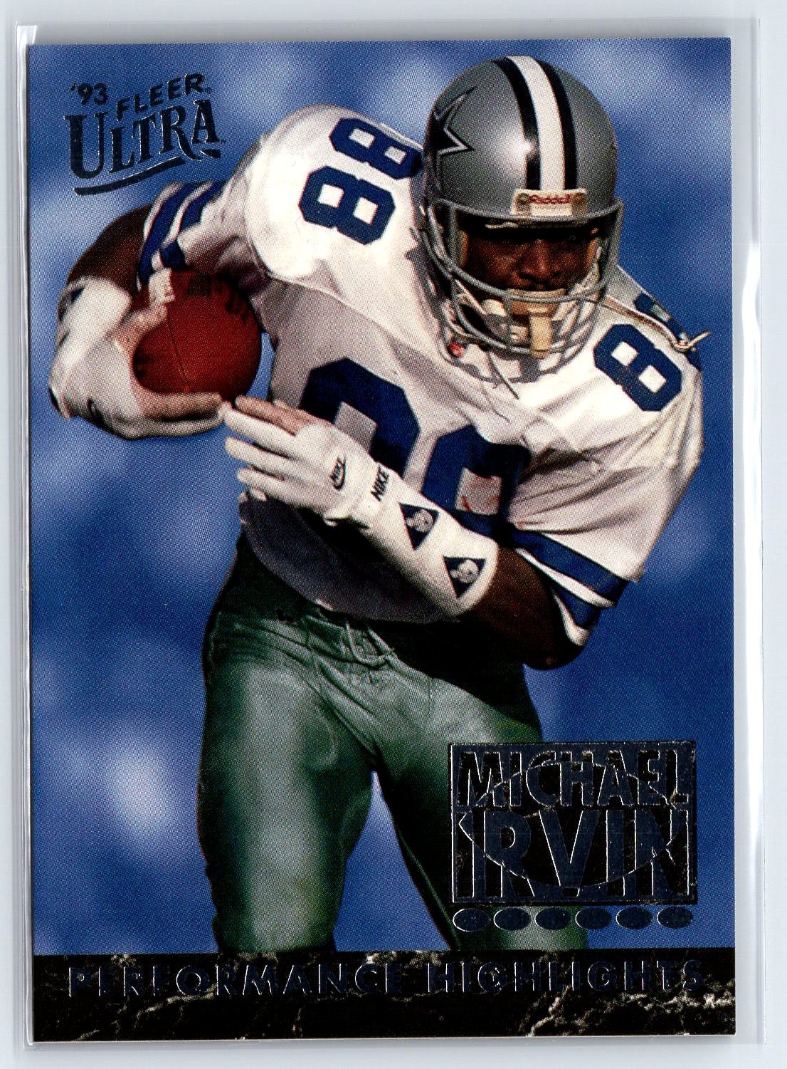 1993 Ultra Michael Irvin Performance Highlights #8 Michael Irvin