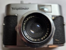 Voighander Vito B Camera with Voigtlander Color Skopar 1:3.5/50 Lens UNTESTED