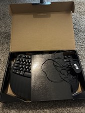 Perixx PERIBOARD-613 Wireless Ergonomic Compact Keyboard Bluetooth and 2.4GHz