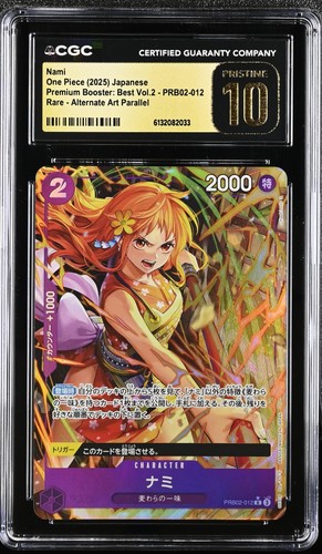 Nami (Alternate Art) graded CGC 10 for sale on eBay