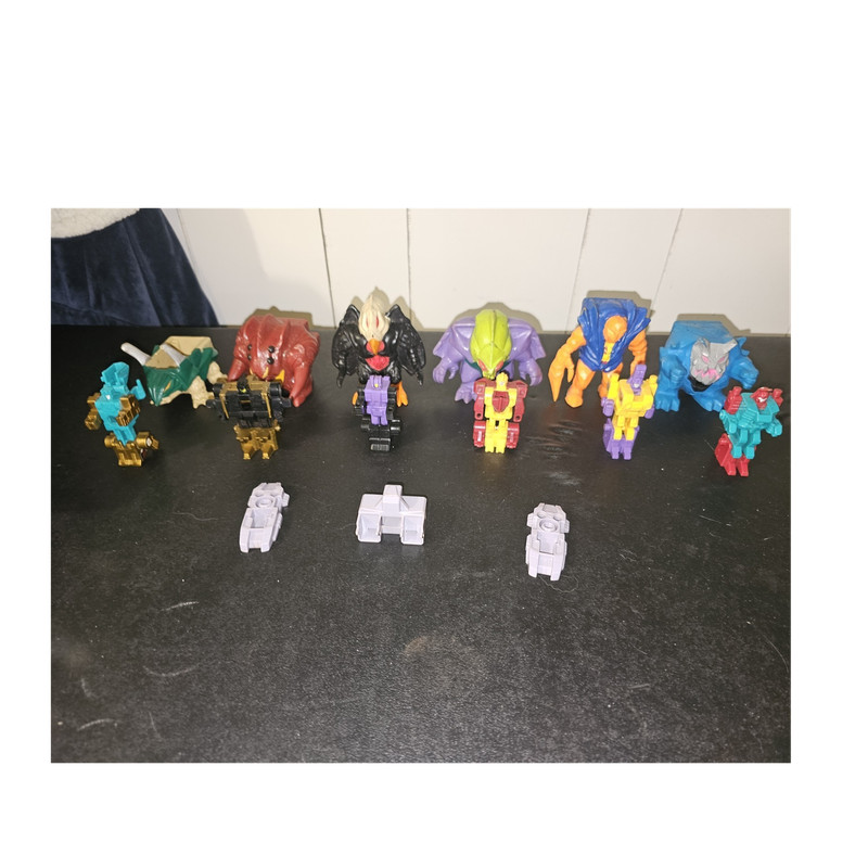 Transformers pretenders monsters almost complete monstrucktor collection!