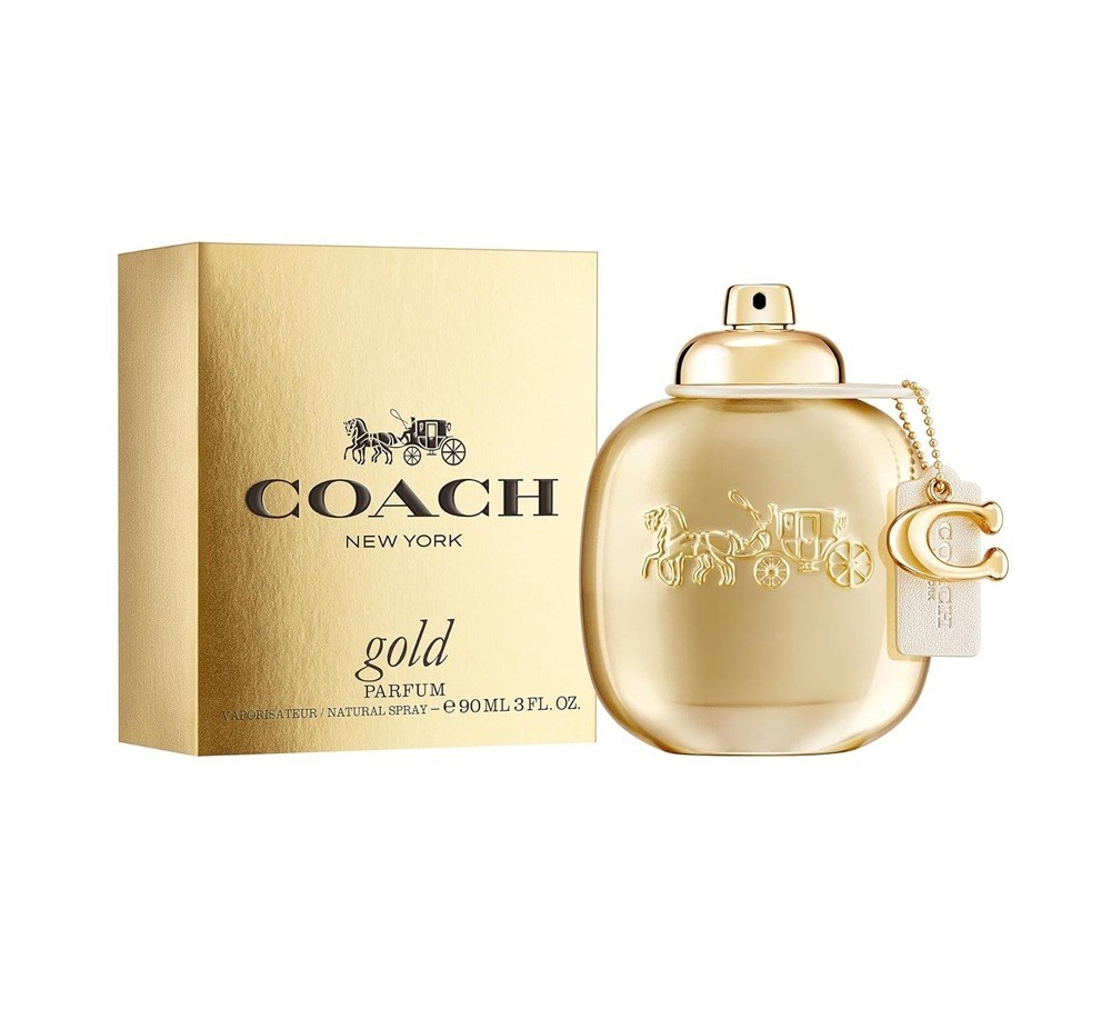 Coach Gold Parfum 90ml Spray Womens Perfume New Boxed Genuine Eau de Parfum Gift