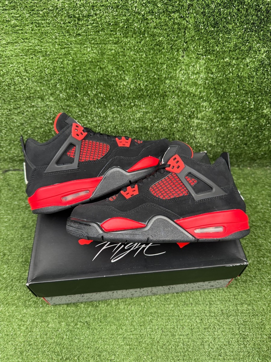 Size 5.5 (GS) - Jordan 4 Retro Low Red Thunder | eBay display picture 2