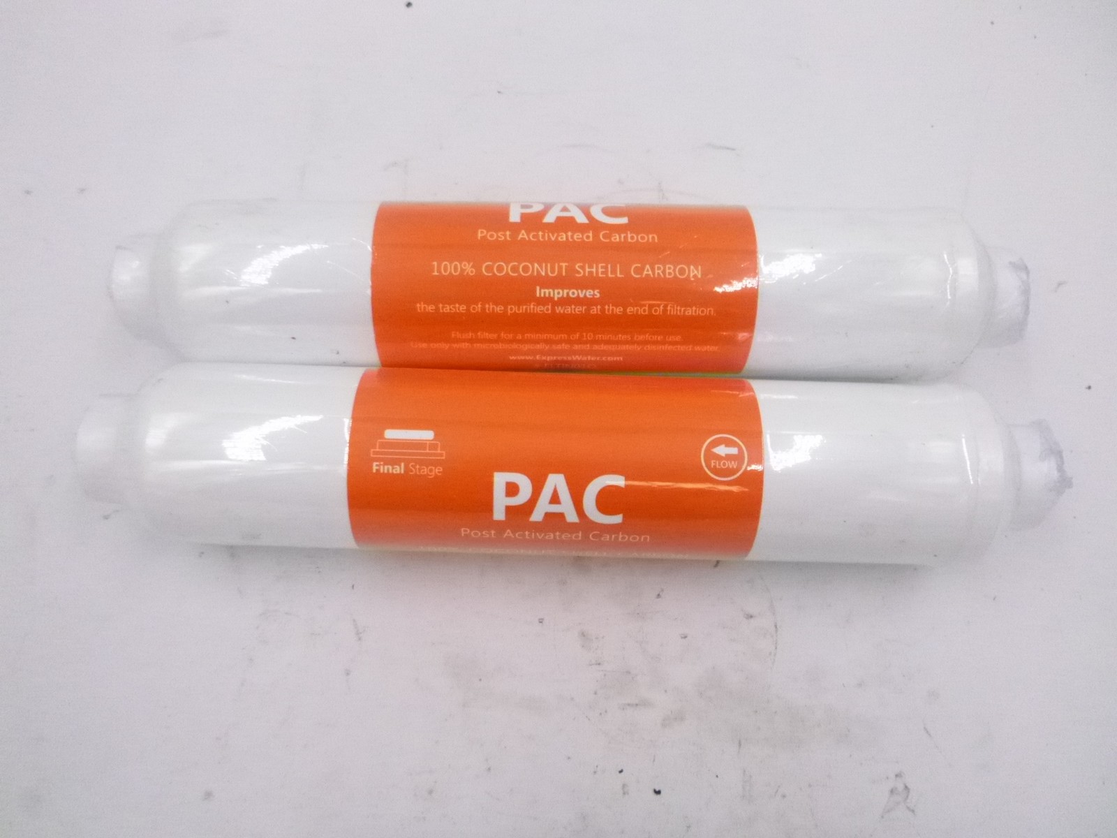 2 PACK Express Water Post Activated Carbon Water FIlter Repl