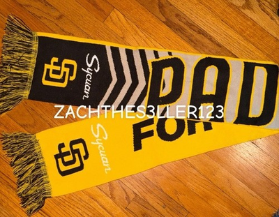 #ad 🟡🟤San Diego Padres Opening Series Scarf SGA 3 27 Vs Tigers IN HAND 🟤🟡 $29.99