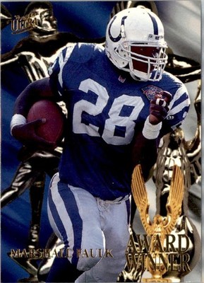 1996 Ultra Award Marshall Faulk Indianapolis Colts #2