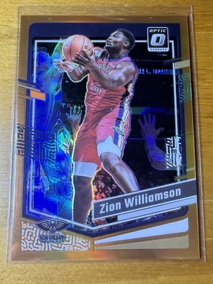 2023-24 Panini Optic Zion Williamson /199 Orange #35 Pelicans