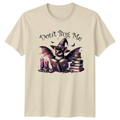 Dont Bug Me T-Shirt Lesen Fledermaus Halloween Geschenk für Sie und Ihn