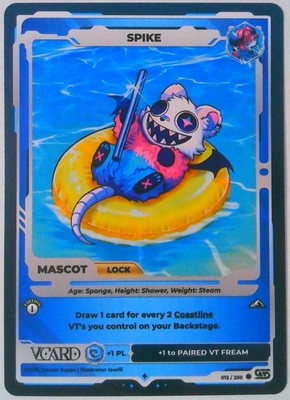 Spike (Regular) 012/250, 1st Edition, Awakened Worlds, VCard
