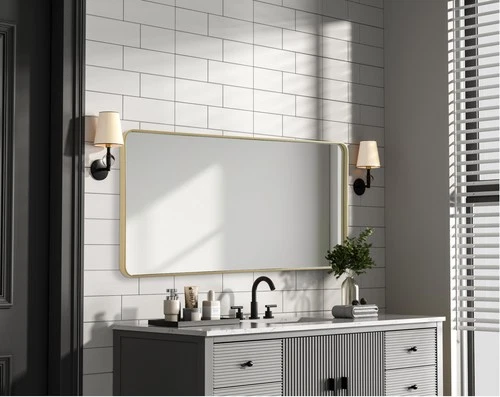 Elegant Lighting MR8A3060 Remy 30"W x 60"H Rectangular Flat - - Picture 12 of 12