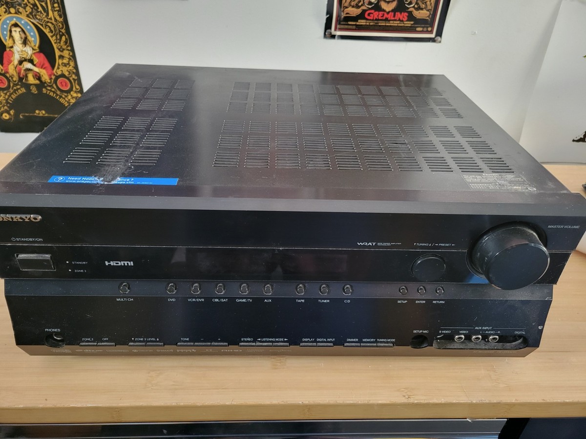 Onkyo TX SR606 7.1 Channel 210 Watt Receiver 751398008108| eBay