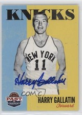 2011-12 Past & Present Signatures Harry Gallatin #186 Auto HOF g0i