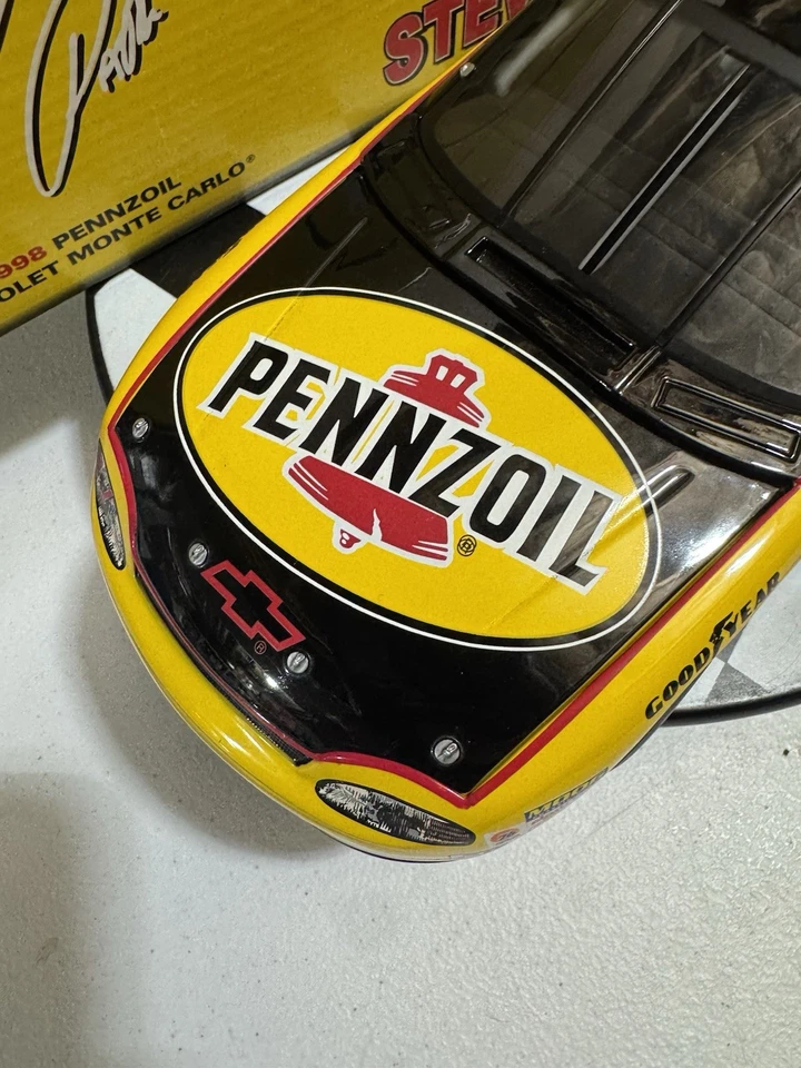 Steve Park #1 Pennzoil 1998 1/18 Nascar Diecast - Image 4 of 4