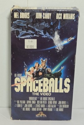 Spaceballs (VHS, 1988) Mel Brooks, John Candy, Rick Moranis - 1st Print