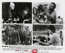 1979 Press Photo "Apocalypse Now" Set Featured in "Hearts of Darkness" Movie