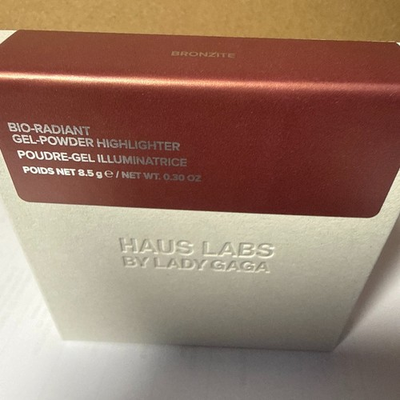 #ad Haus Labs by Lady Gaga BRONZITE Bio Radiant Gel Powder Highlighter 0.3 OZ NIB $23.24