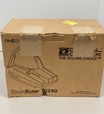 DIGITAL CHECK TellerScan TS240 50DPM Check Capture Scanner | Brand New