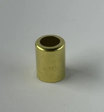 10 Pc Milton 1654-8 Brass Hose Ferrules 1” Long .718” ID 23/32” OD thumbnail 2