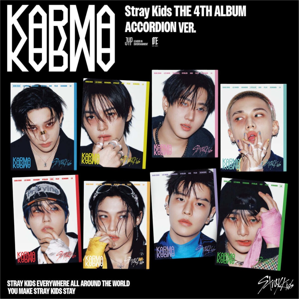 Stray Kids KARMA Album 5-Ver. Set with Official Pre-Order