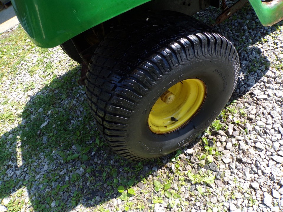 Interesting Info About John Deere X300 Rear Tire Size