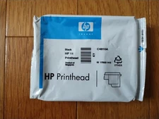 2019 GENUINE HP #11 BLACK PRINTHEAD C4810A DESIGNJET 500 800 PRINT HEAD SEALED
