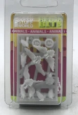 Green Stuff World 12293 Ravens (x12) [1:48] (Animals) Birds Nests Miniatures