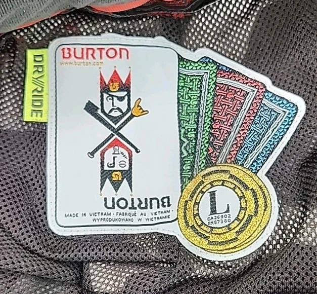 Pantalones de Nieve Burton Adultos Grandes DRYRIDE Naranja Usados en Excelente Precio 🔥 Foto 2 de 4