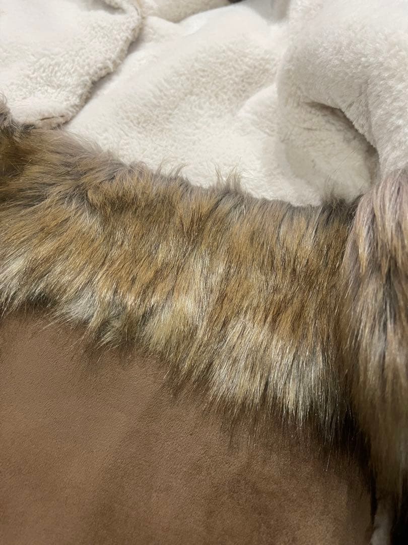 AMERI mouton coat long coat - image 4