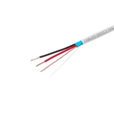 Bulk 22/2 Shieleded (FTP) Solid Conductor Cable 500ft Fire/Security Burglar S...