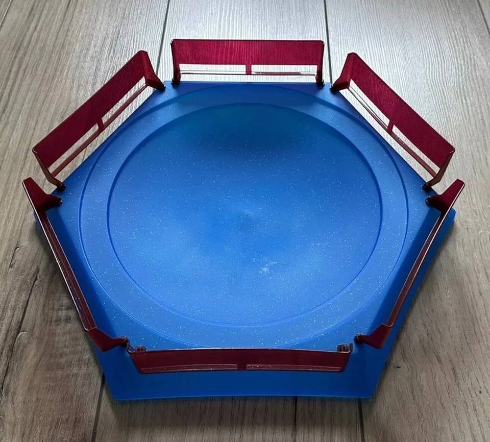Beyblade Arena Stadion Stadium blau-dunkelrot neu - Bild 3 von 3