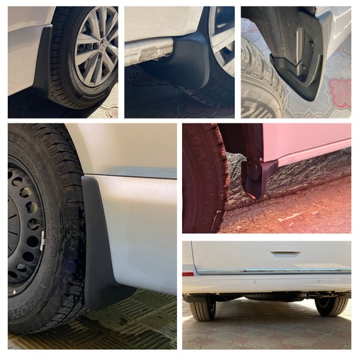4Pc Stock Mud Flaps For Transporter T5 T6 Caravelle Mudguards Splash Guards - Picture 4 of 8