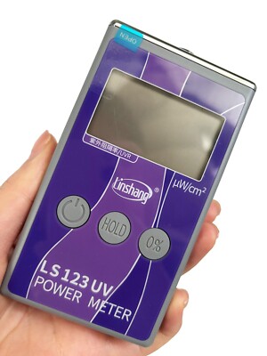 UV Power Meter Ultraviolet Power Meter Tester with Power Range 0-40000μW/cm²