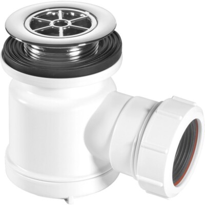 MCALPINE DUSCHWANNE TOP ACCESS 19MM DICHTUNG 70MM CP FLANSCH CHROM