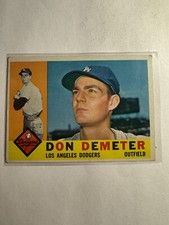 K159,556  - 1960 Topps #234 Don Demeter