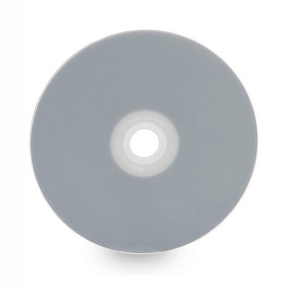 25 Pack Millenniata M-Disc DVD 4.7GB 4X White Inkjet Printable