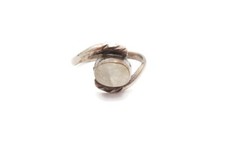 Vintage Sterling Silver 925 Moonstone Ring Size 6.75 B2