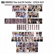 NMIXX The 3rd EP Album Fe3O4 : STICK OUT Nemo Photocard Postcard Sticker KPOP