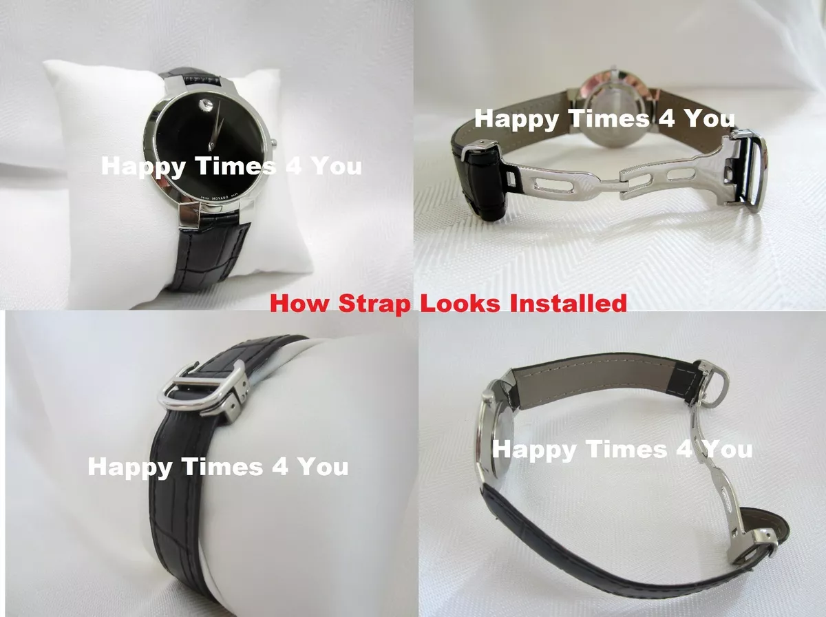 Movado strap cheap replacement