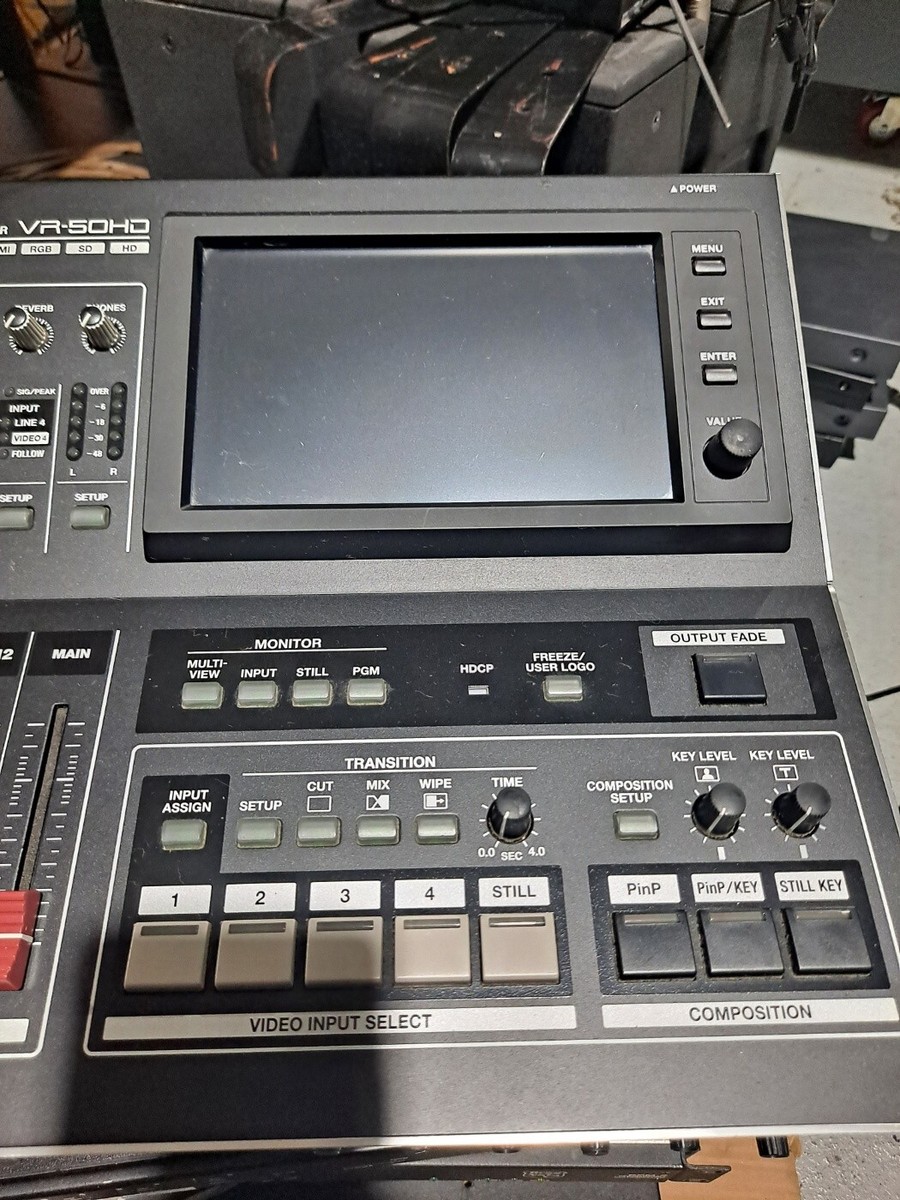 その他 Roland VR-50HD multi-format AV mixer Roland Pro A/V - VR-50HD | Multi-Format AV Mixer