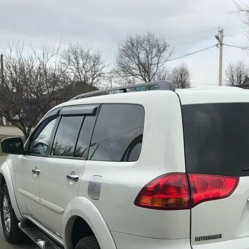 INJ Weather shields Weathershields Suitable for Mitsubishi Challenger 2009-2015 - Picture 3 of 7