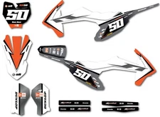 Custom graphics for KTM 50 SX 2016 - 2023 BEAST style full sticker kit decals