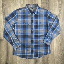 Eddie Bauer Travex Ultimate Expedition Flex Flannel Men  s Medium Shirt Outdoors