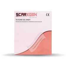 Scarxgen 7.2 cm Dia  Areopexy Silicone Scar Sheets for Breast Augmentation-2Qty