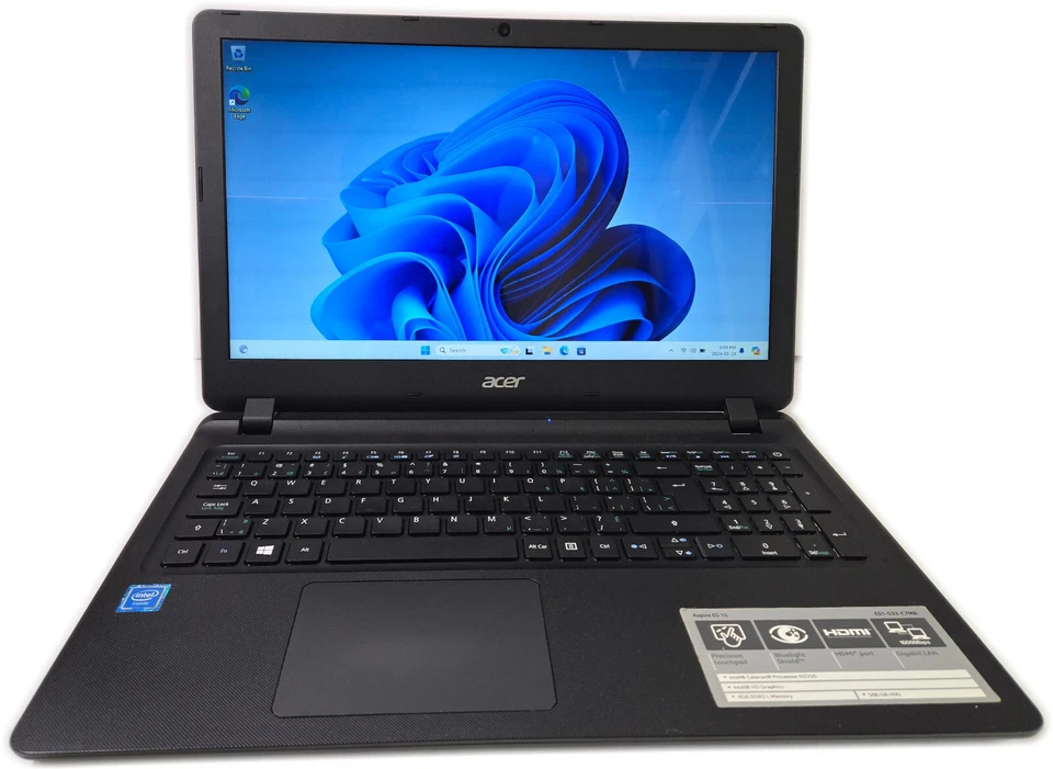 ACER Aspire ES1-533 15.6" Notebook Laptop Celeron N3350 1.1GHz 4GB 500GB Win 11 - Image 2 of 4