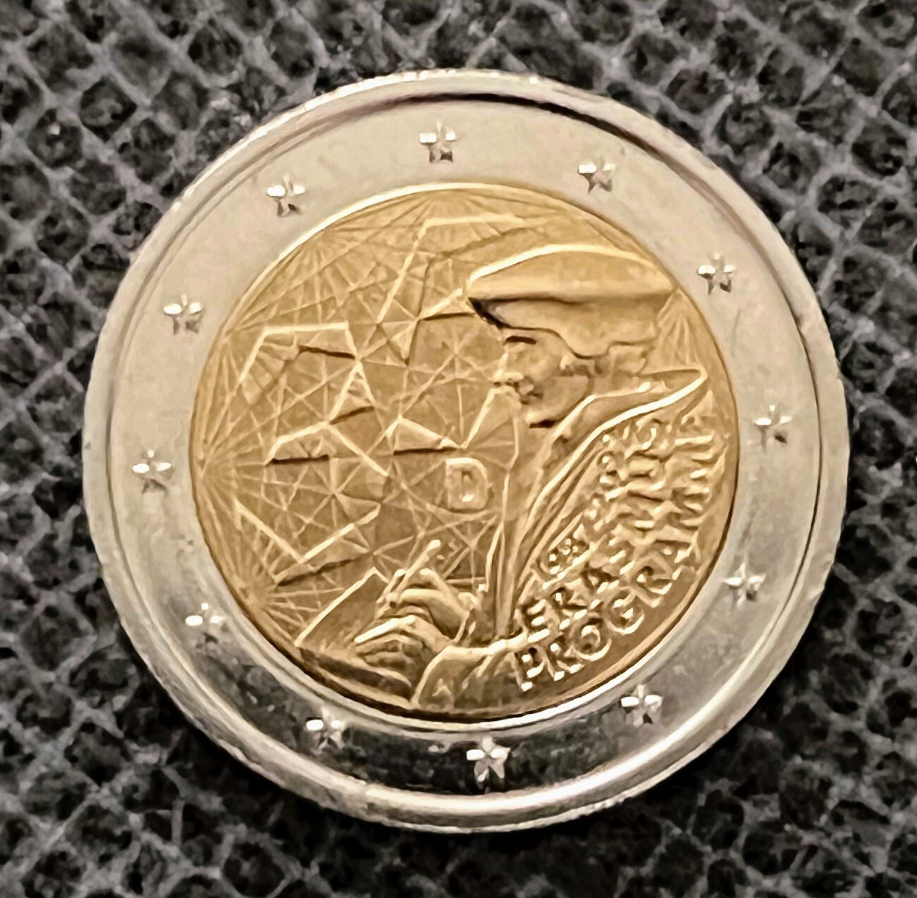 2 Euro Münze Thüringen 2022 Wert 2 € Euro Münze Deutschland 35 Jahre Erasmus Programme 2022 * A