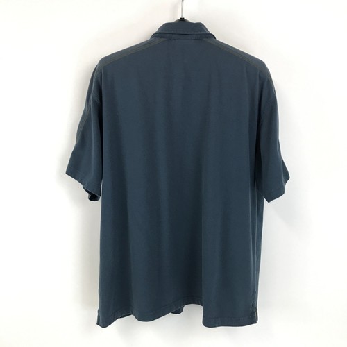 Camisa Polo REI Para Hombre XL Azul Informal Manga Corta Mezcla Algodón - Imagen 5 de 11