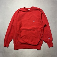 Vintage Champion Reverse Weave USA Made Crewneck Sweatshirt Cranberry Sweater