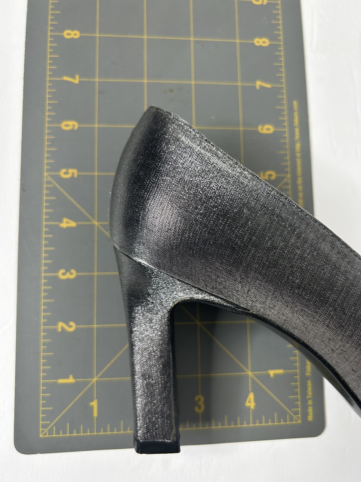 STUART WEITZMAN Silver Square Toe Embellished Hee… - image 14