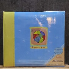 C.R. Gibson Markings Summer Fun Photo Album Scrapbook Cathy Heck Studio NEW