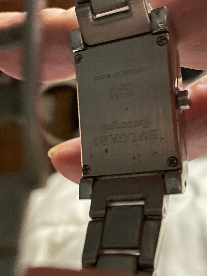 Bvlgari Rettangolo Red Women's Watch - RT39S - Image 2 of 4